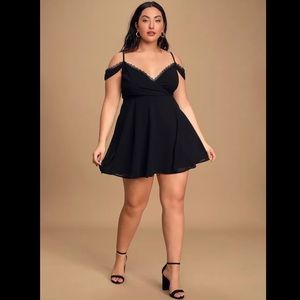 LULU’S OFF THE SHOULDER DRESS